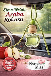 Elma Notalı Araba Kokusu – Ferah Meyveli Uzun Süre Kalıcı Oto Araç Kokusu