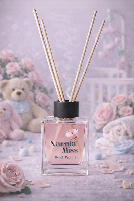 Çubuklu Oda Kokusu Bebek Pudrası 100 ml