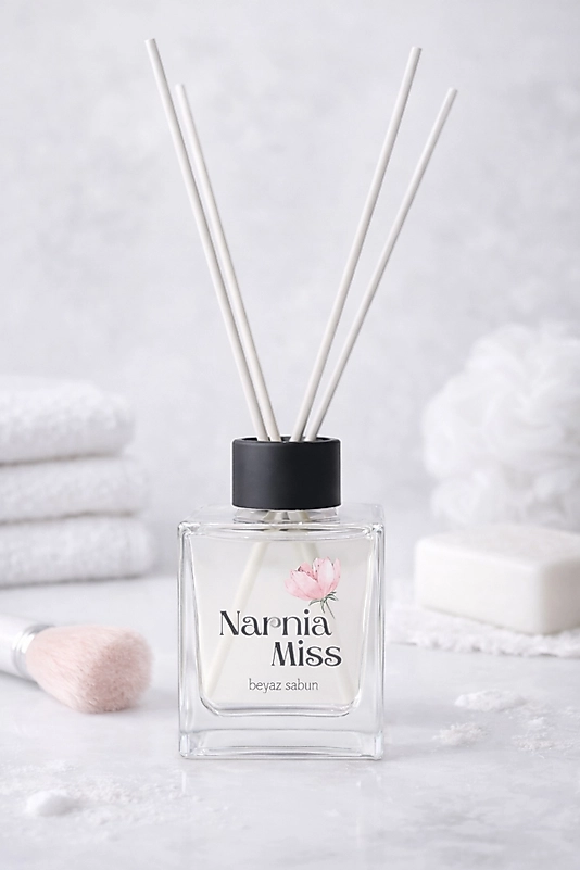 Çubuklu Oda Kokusu Beyaz Sabun 100 ml